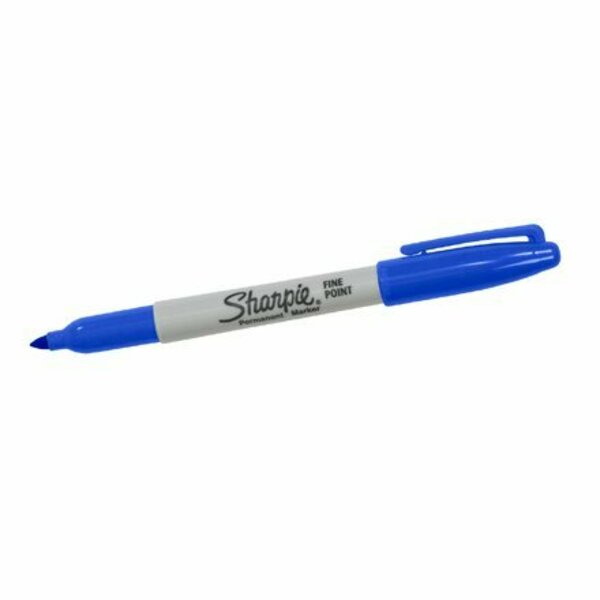 Bsc Preferred Blue Sharpie Fine Point Markers, 12PK H-286BLU